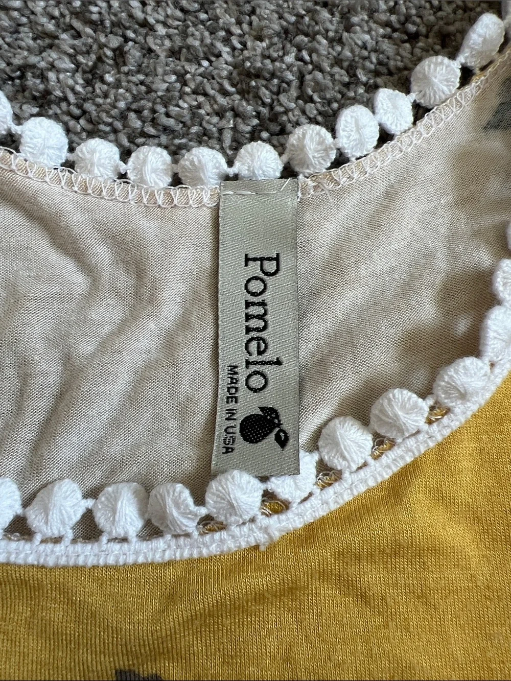 Pomelo bright yellow